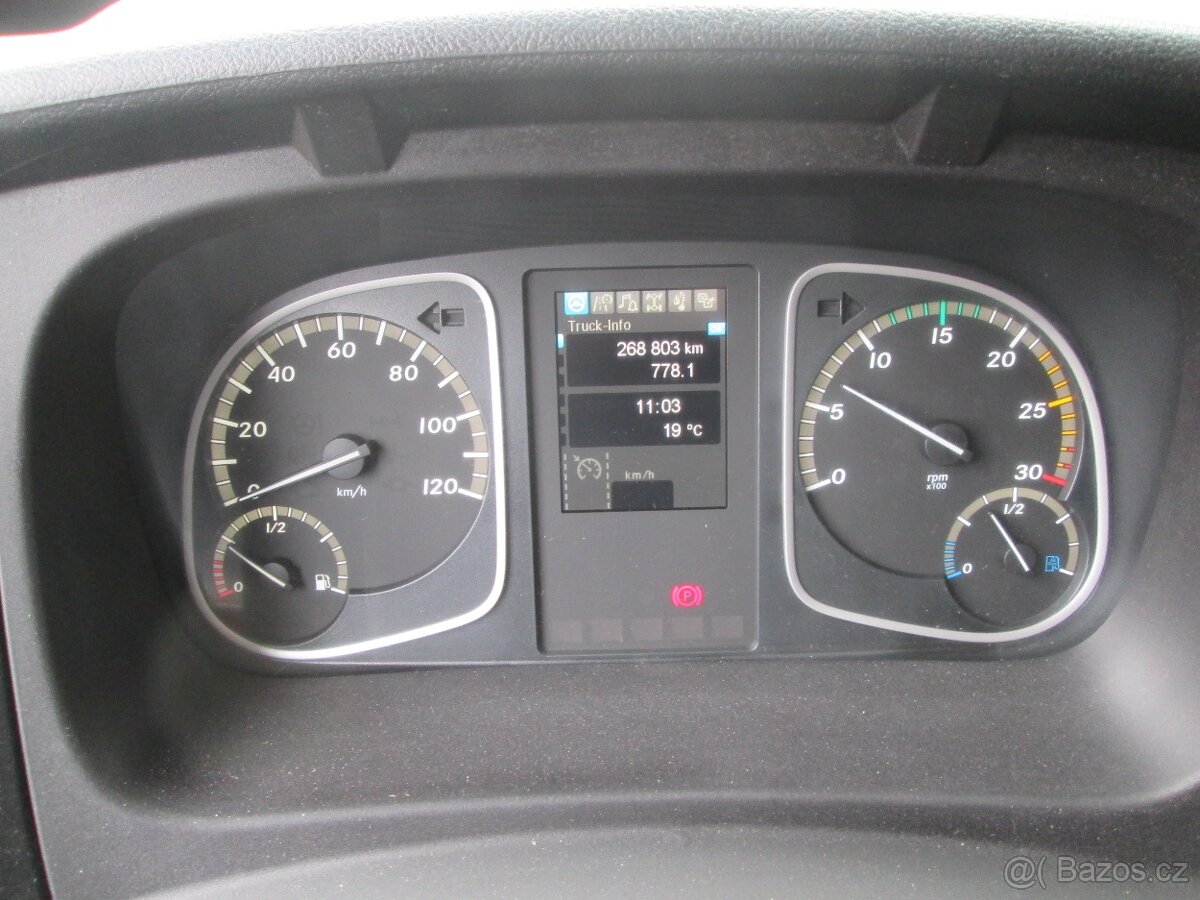 Mercedes-Benz Atego 818 -r.v.2018 - skříň+ HČ - 15 palet -E6 - 18