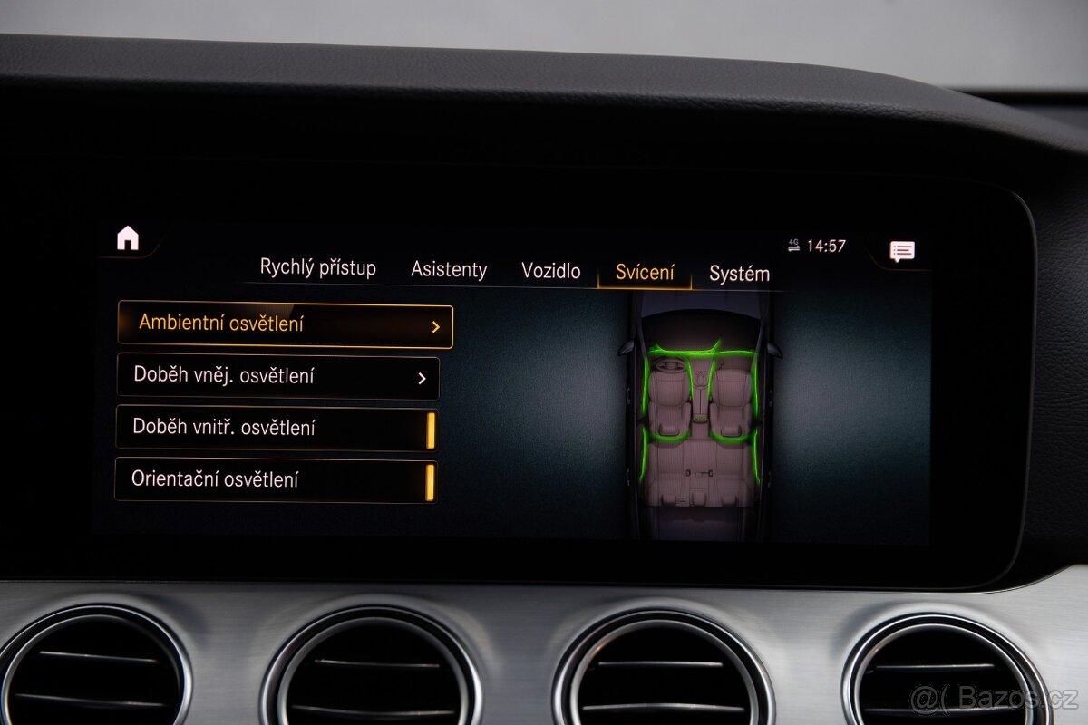 Mercedes-Benz E220d 143kW, automat, 4x4, 2021, DPH - 18