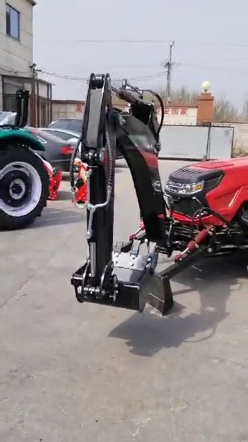 traktor pásový+bagr přední radlice rotavator nakladač - 18