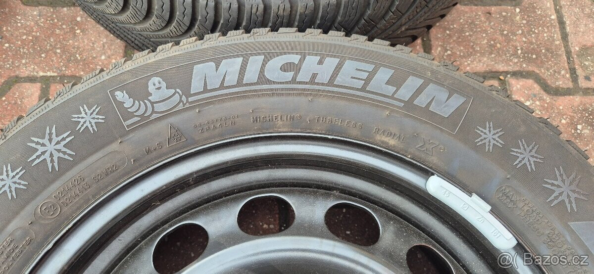 Plechové disky VW Troc 5x112 6x16 ET43 205/60r16 zimni - 18