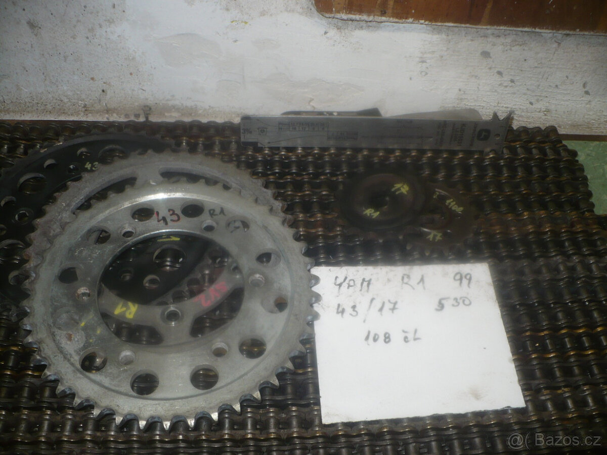 Yamaha YZF R1/fazer rv. 98-01-díly ze tří moto - 18