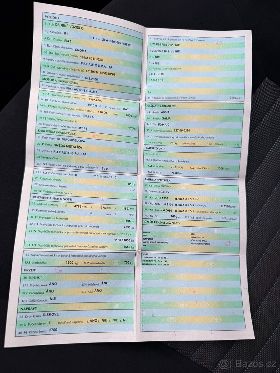 Fiat Croma 1.9 16V MultiJet Dynamic - 18