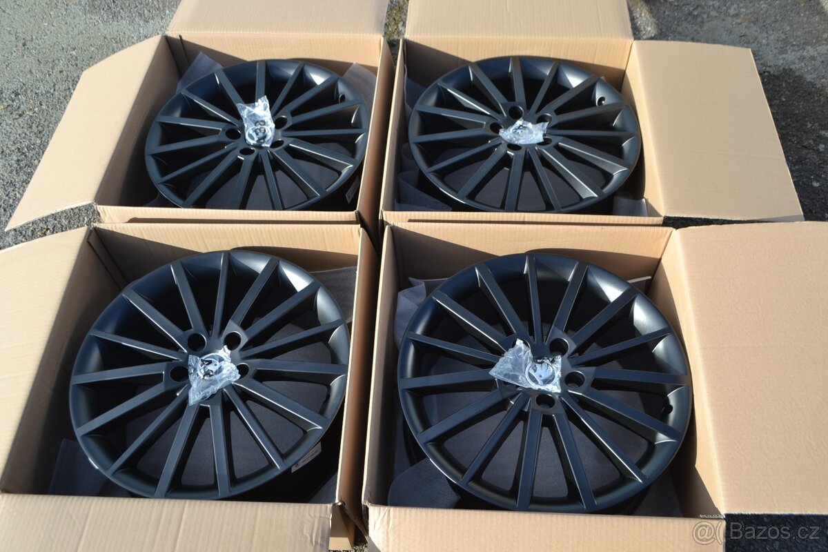 Škoda Octavia III (i RS) –NOVÉ 18 Alu disky 7Jx18 ET51,black - 18