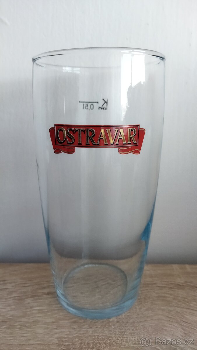 Pivní sklenice Ostravar - 18
