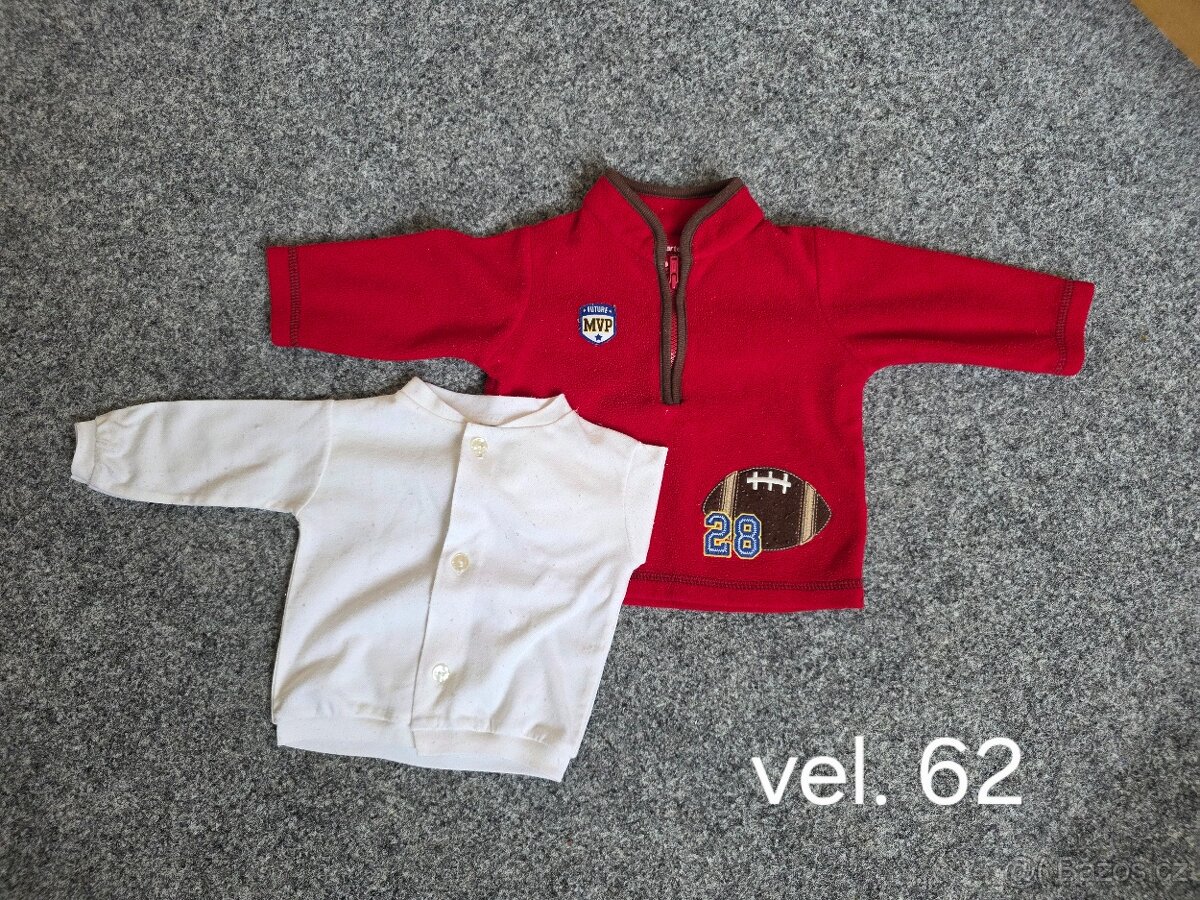 Dětské oblečení vel. 62 - 18