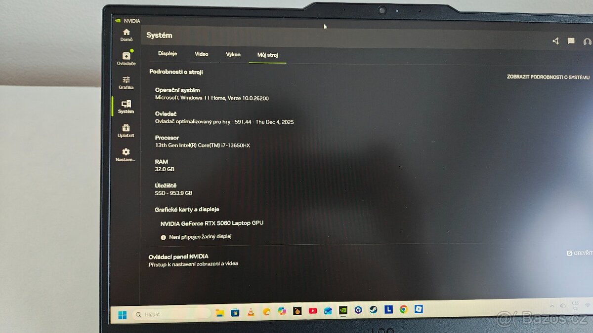 Herní Notebook Lenovo LOQ 15IRX10 šedý - 18