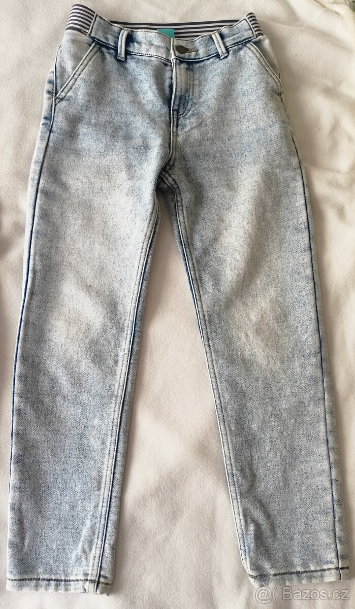 3x dětské džíny, vel.128 - 18