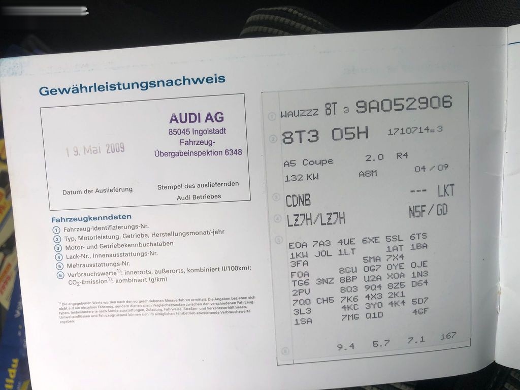 AUDI A5, 2.0TFSI - 18