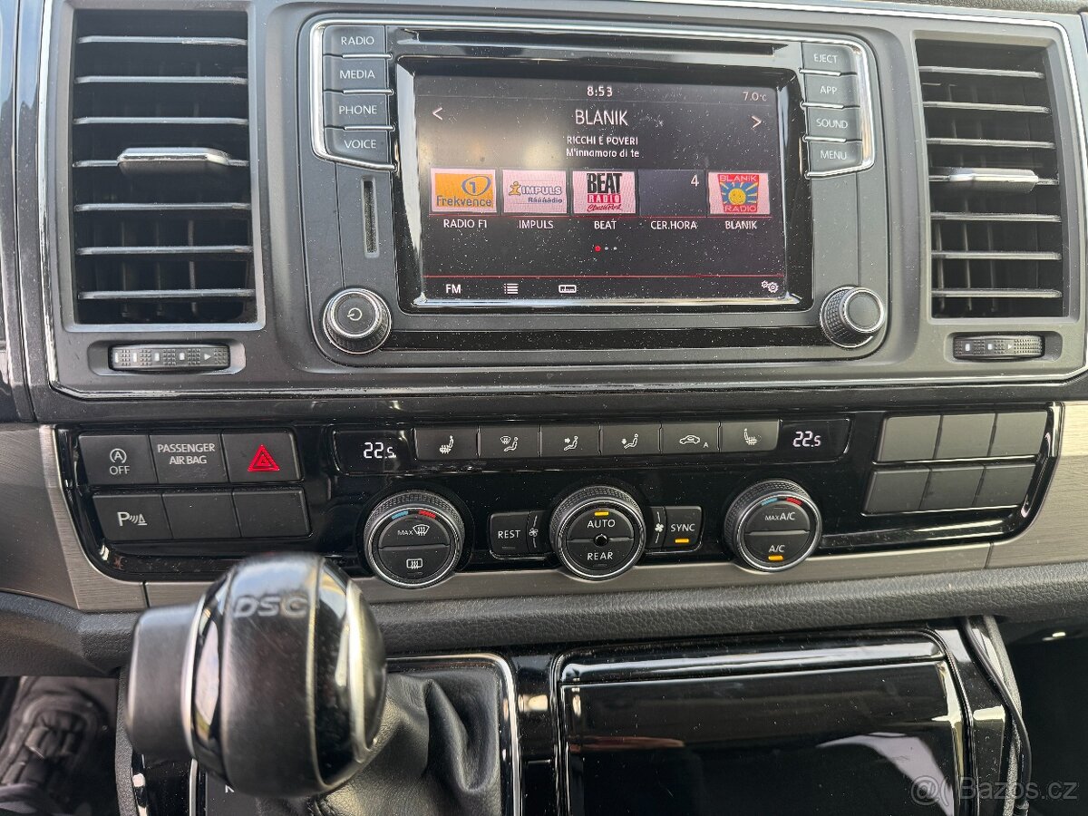 VW Multivan T6, 2,0tdi 110kW DSG, rok 2017 - 18