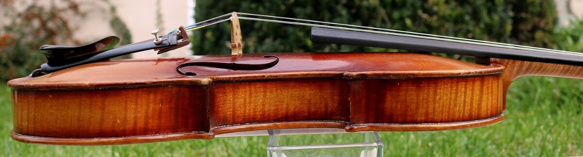Staré kvalitní česko-německé celé 4/4 housle, c. 1910 - 18
