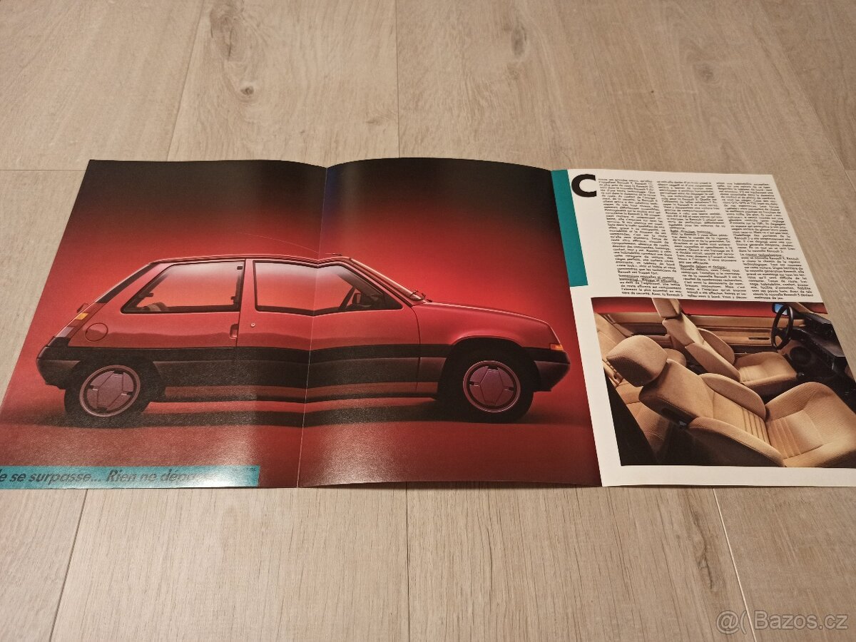 Prospekty Renault 50. až 90. léta. - 18