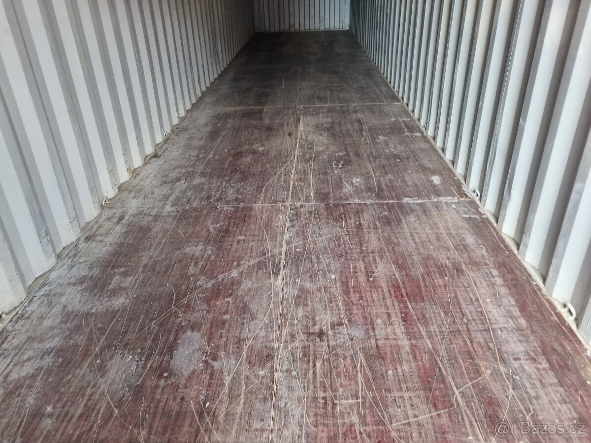 Lodní kontejner 40´HC (12m) - zánovní, lehké opotřebení - 18