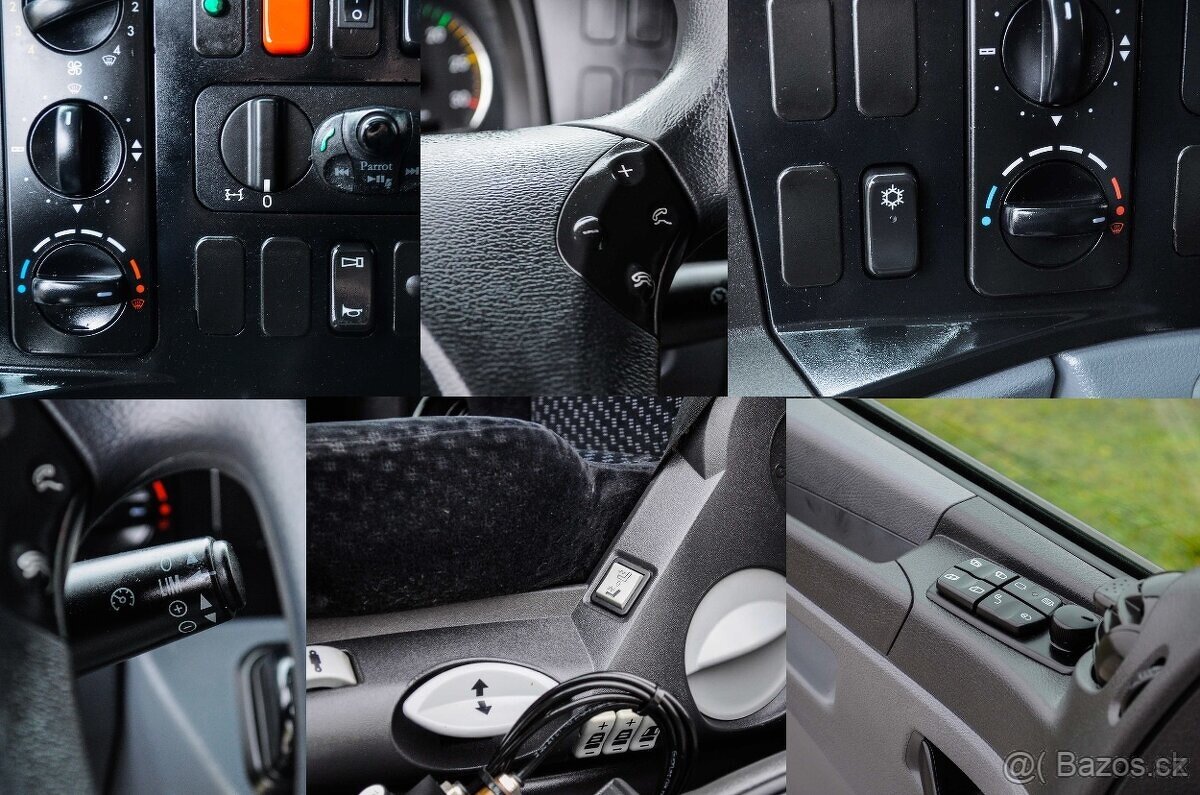 MERCEDES AXOR 1824 - 18T HÁKOVÝ NOSIČ KONTEJNERŮ EU5 - 18