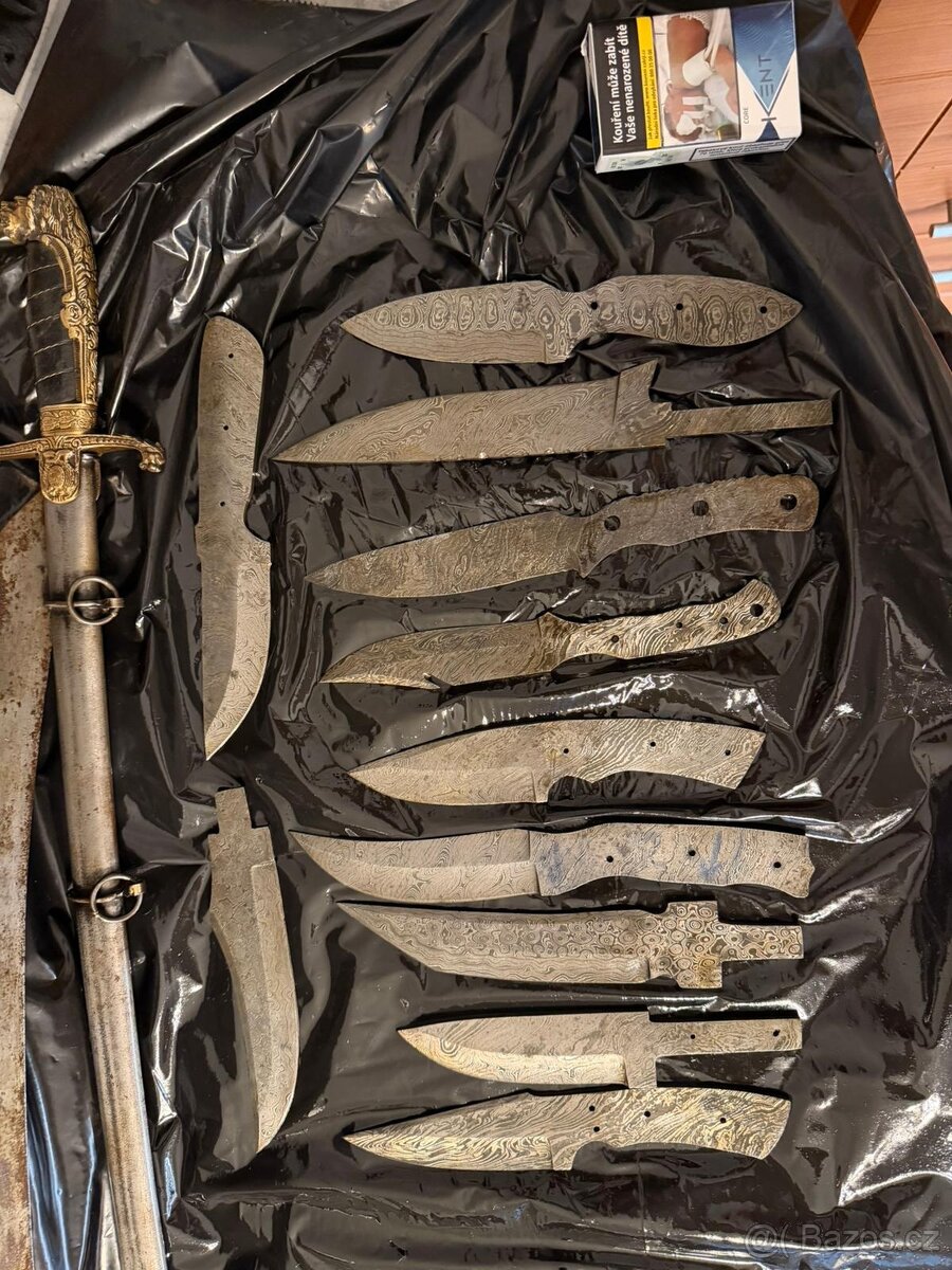 Nože, staré-Damašek - 18