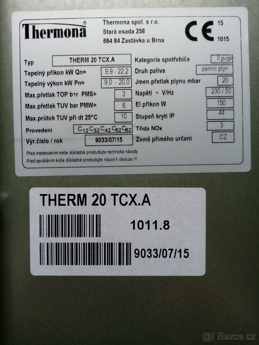 Thermona THERM 20 TCX.A, Thermona THERM 20 LX.A - 18