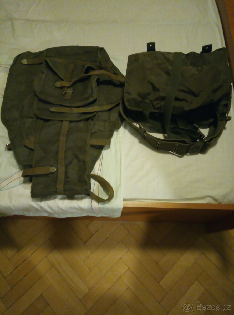 Retro trampský/vojenský batoh,U.S.Torna,Usárna - 18