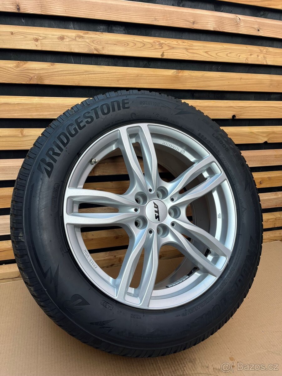 Alu kvalitní kola ATS s pneu Bridgestone R18 5x108❄️ - 18