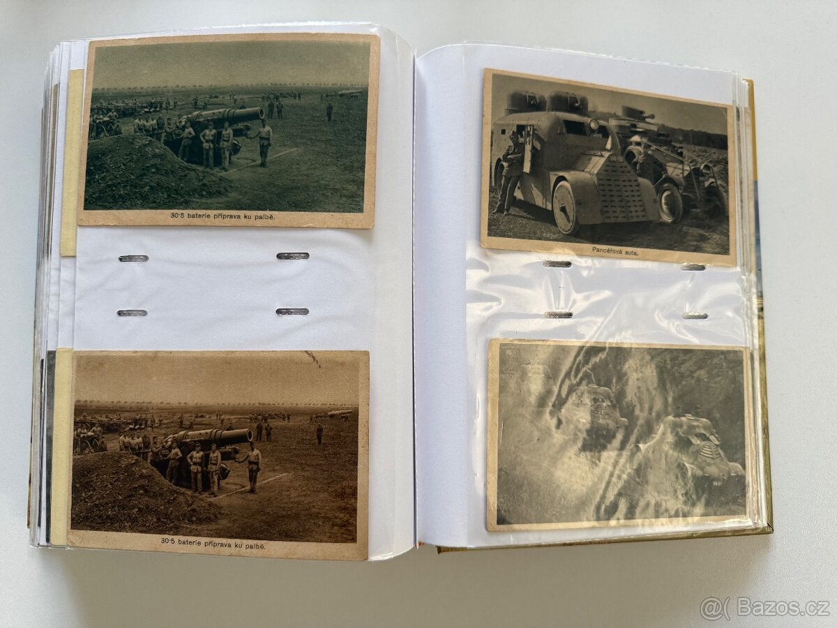 Album válečných pohlednic 1. světová válka (cca 296 ks) - 18