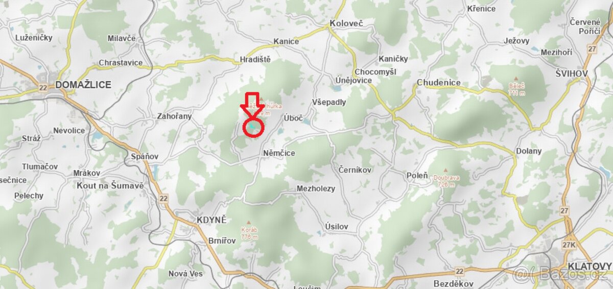 Prodej lesních pozemků k.ú. Úboč - 18