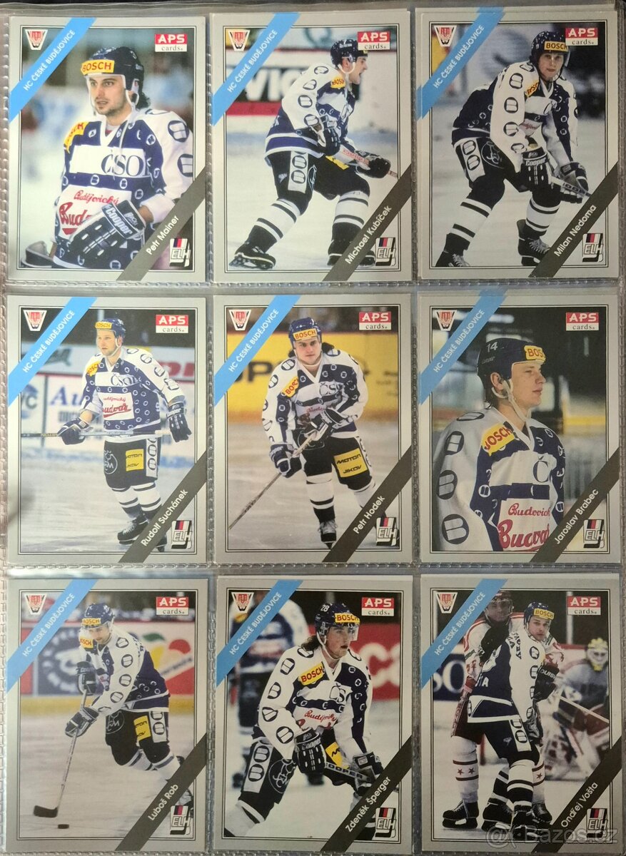 Hokejové karty APS 264 ks - 18