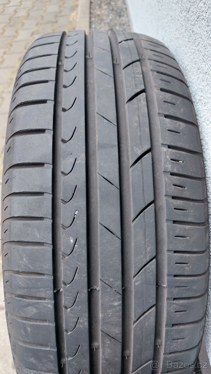 Alu kola 5x112 r17 Zeus orig skoda SUPERB III IV letní pneu - 18