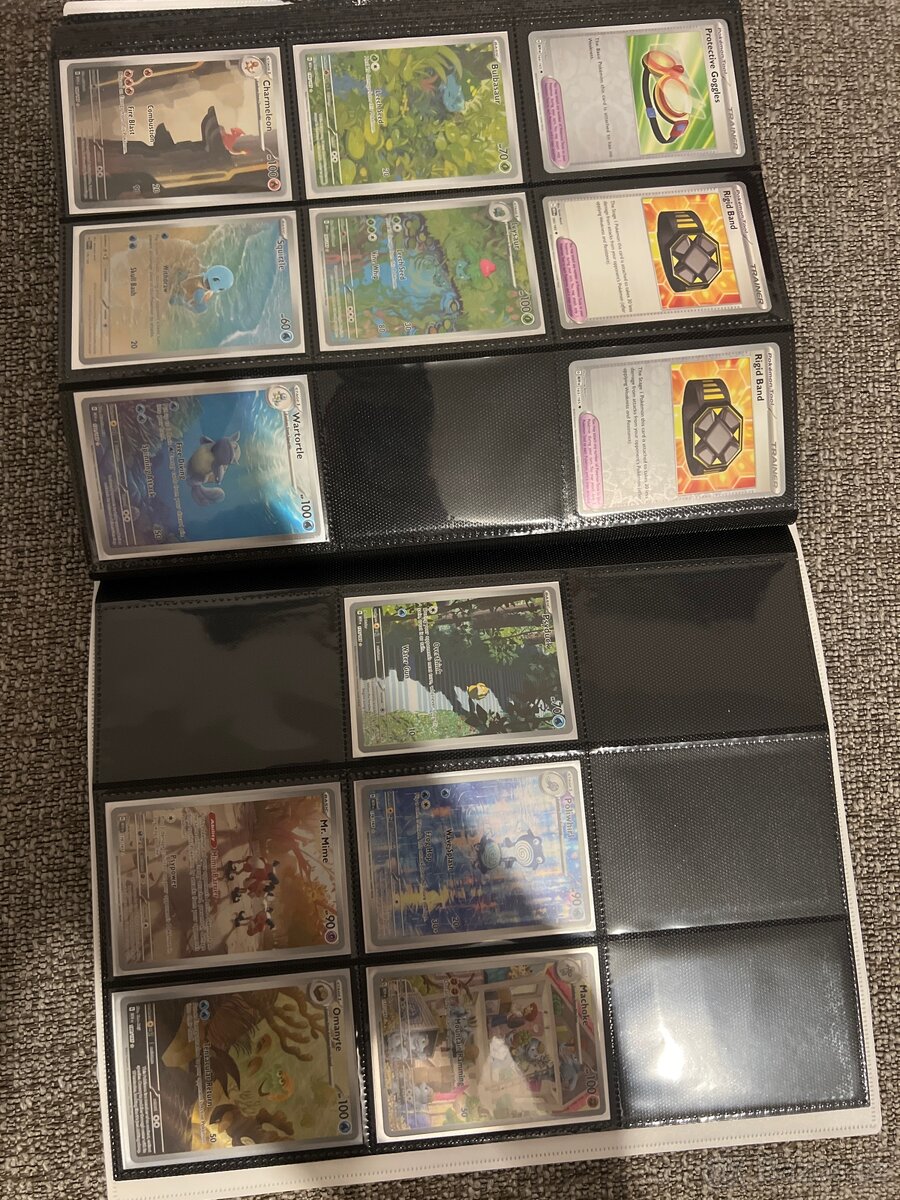 Téměř kompletní master set Pokémon 151 - 18