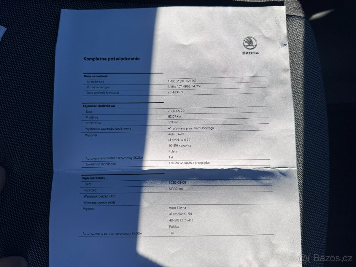 Škoda Fabia 1,4 63 KW STK SŠA - 18