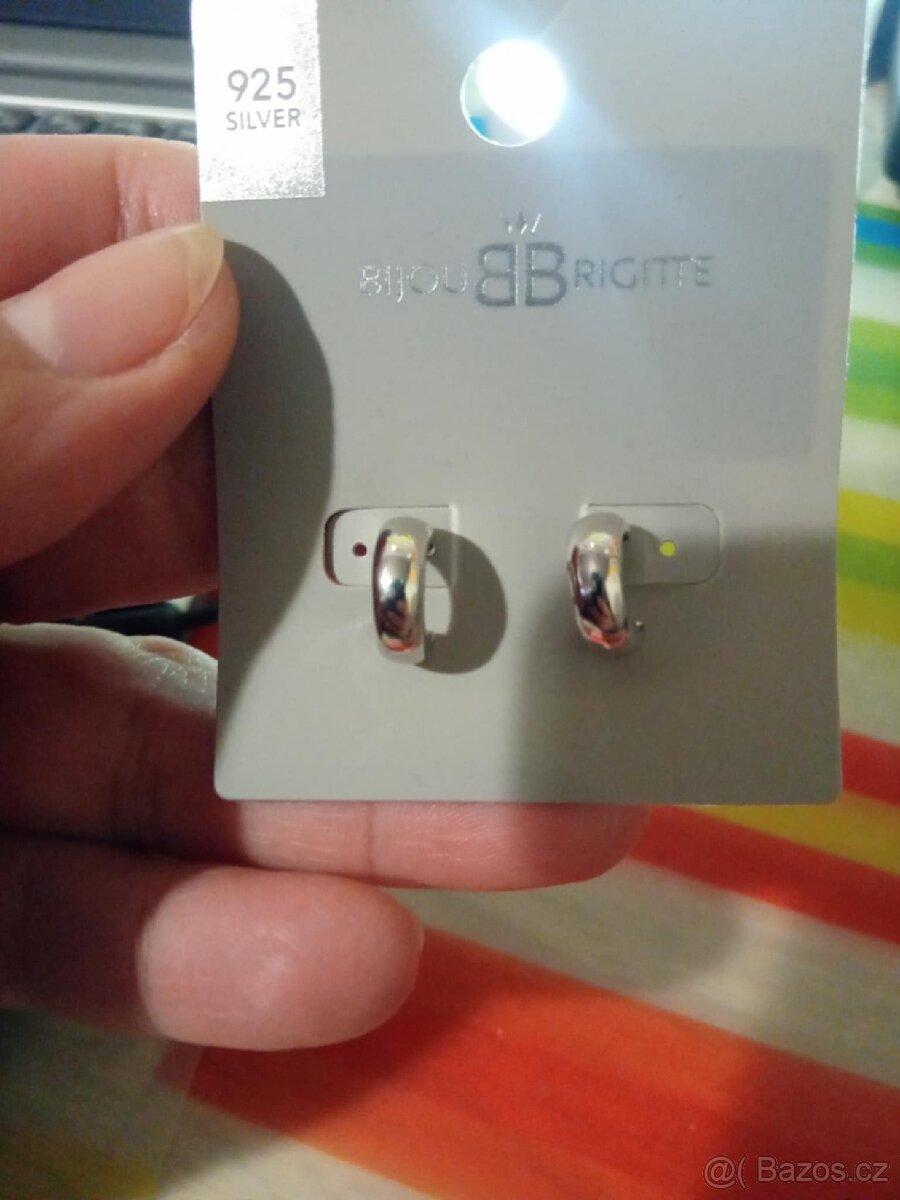 Stříbrné náušnice - 18