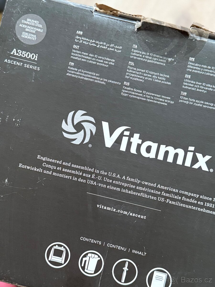 Vitamix Mixér A3500 nerez - 18