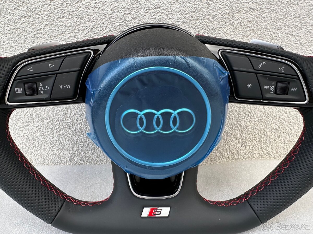 Audi sportovy volant zrezany S-line A1 A3 S3 S4 S5 - 18