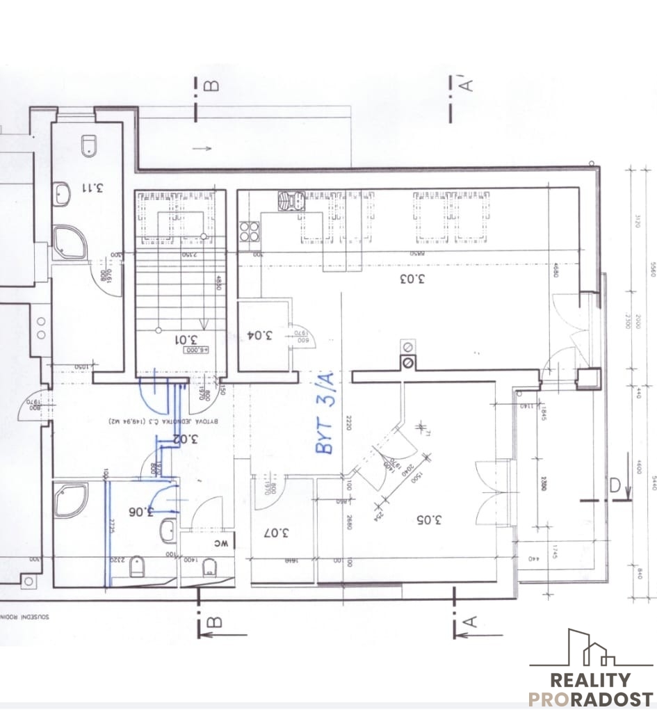 Pronájem bytu 2+kk s terasou, Olomouc - 18