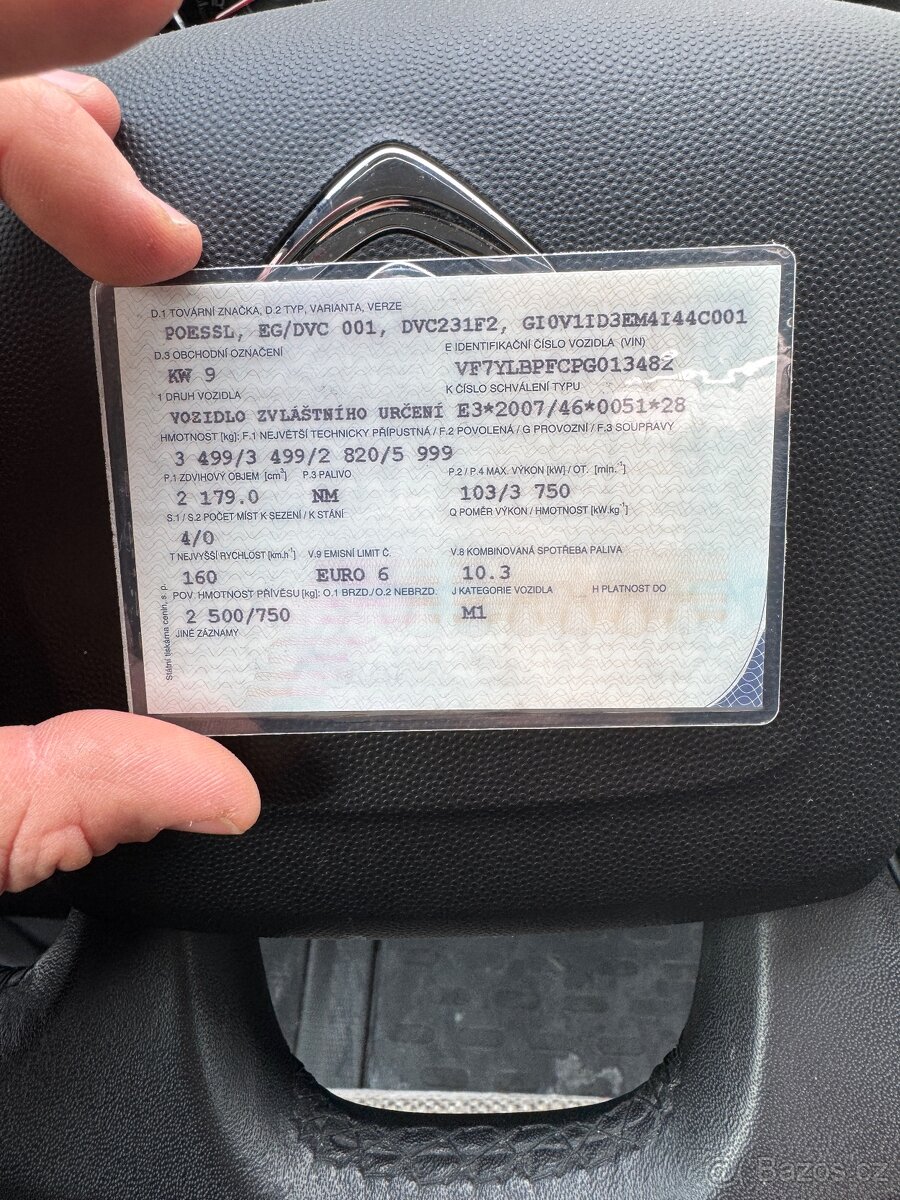 POSSL 2WIN Plus vestavba, 2024, solar, kamera,nosič, markýza - 18