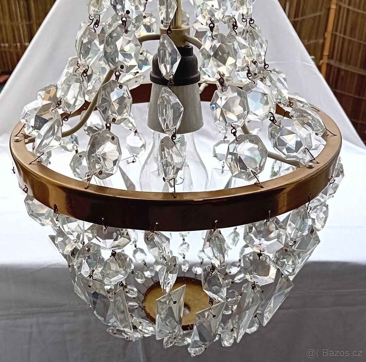 LUSTRY - STÍNIDLA - SKLO - 5 různých kusů - 18