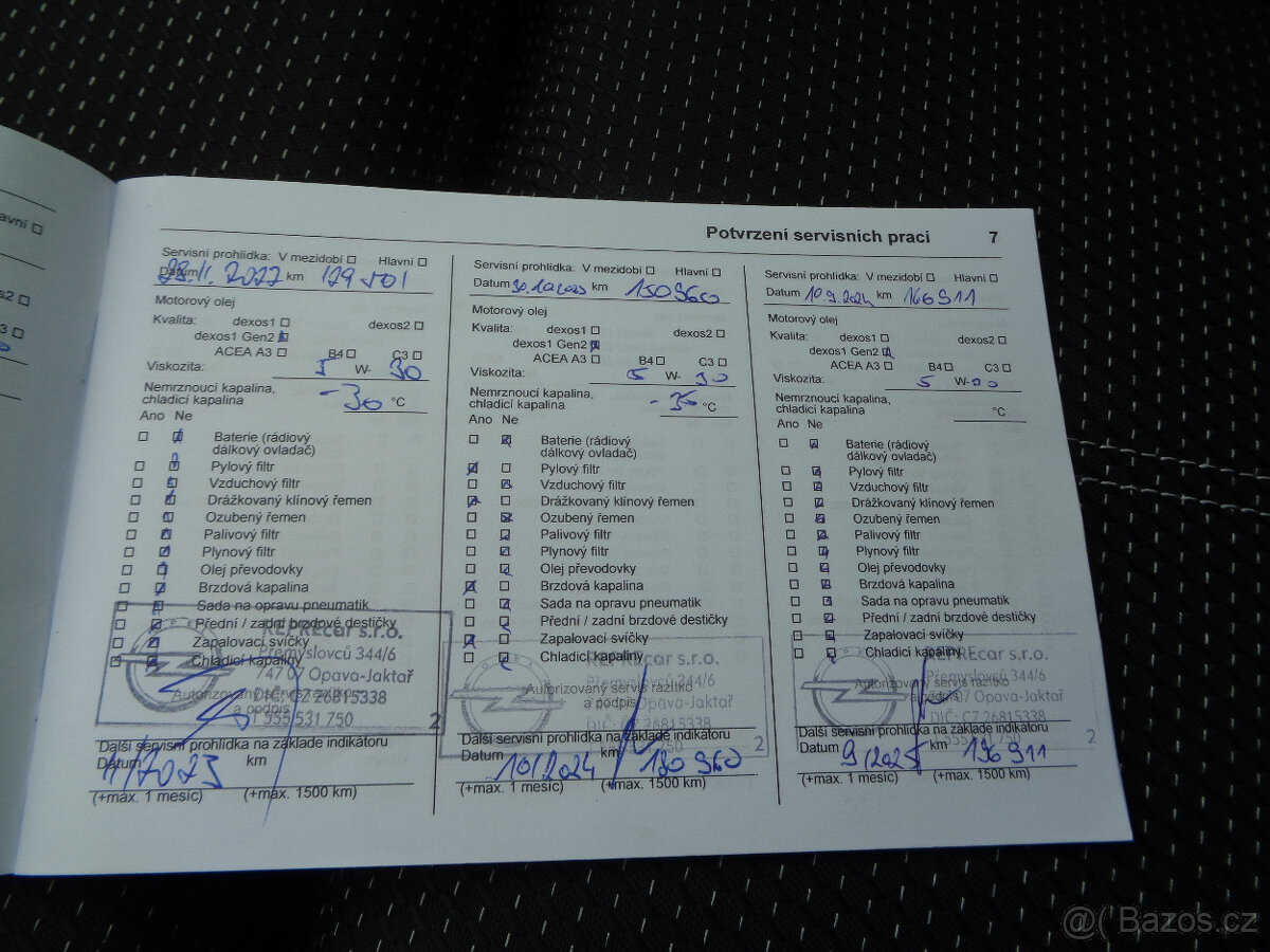 OPEL ZAFIRA 1.6 T 7 MÍST ,KOUPENO ČR,1.MAJITEL,SERVISKA - 18