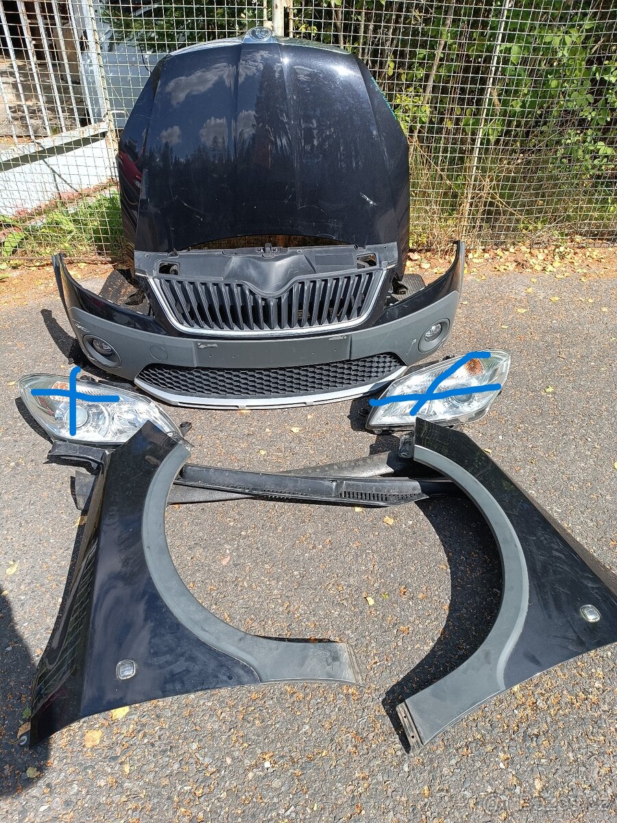 Skoda Roomster scout facelift - předek vozu 1,2 mpi 9910 - 18