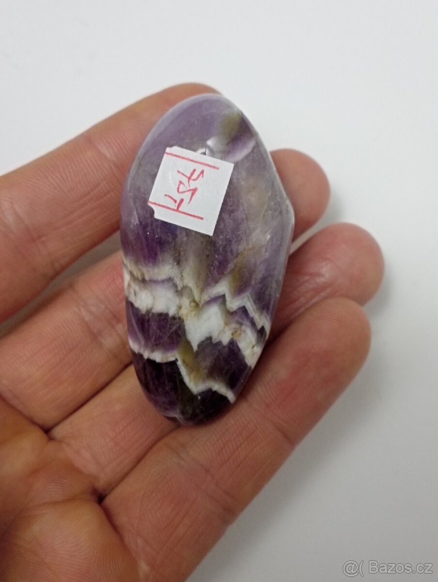 Ametysty tromlované Malawi - 18
