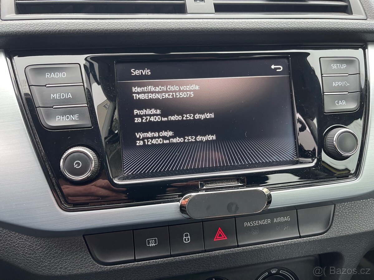 Škoda Fabia 3 FL 2019 1.0 TSi 81kW/110k,ČR,1.MAJ - 18