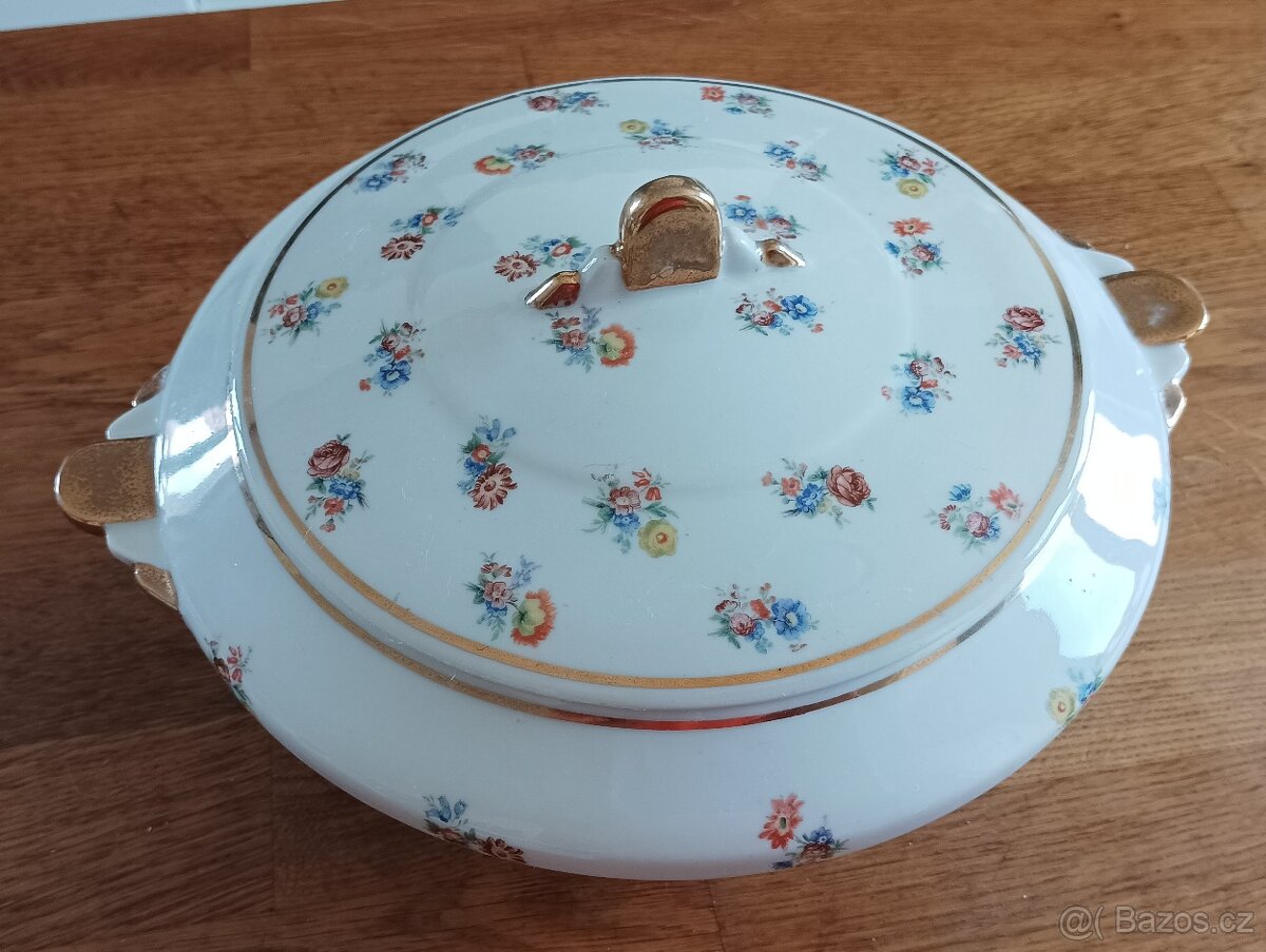 PORCELÁNOVÁ TERINA HÁZENKA LT LIMOGES FRANCIE - 18
