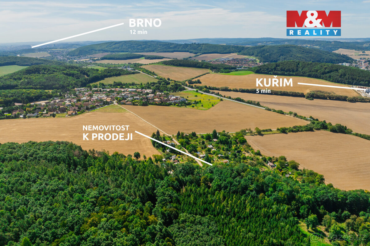 Prodej zahrady, 418 m², Kuřim okr, Brno venkov - 18
