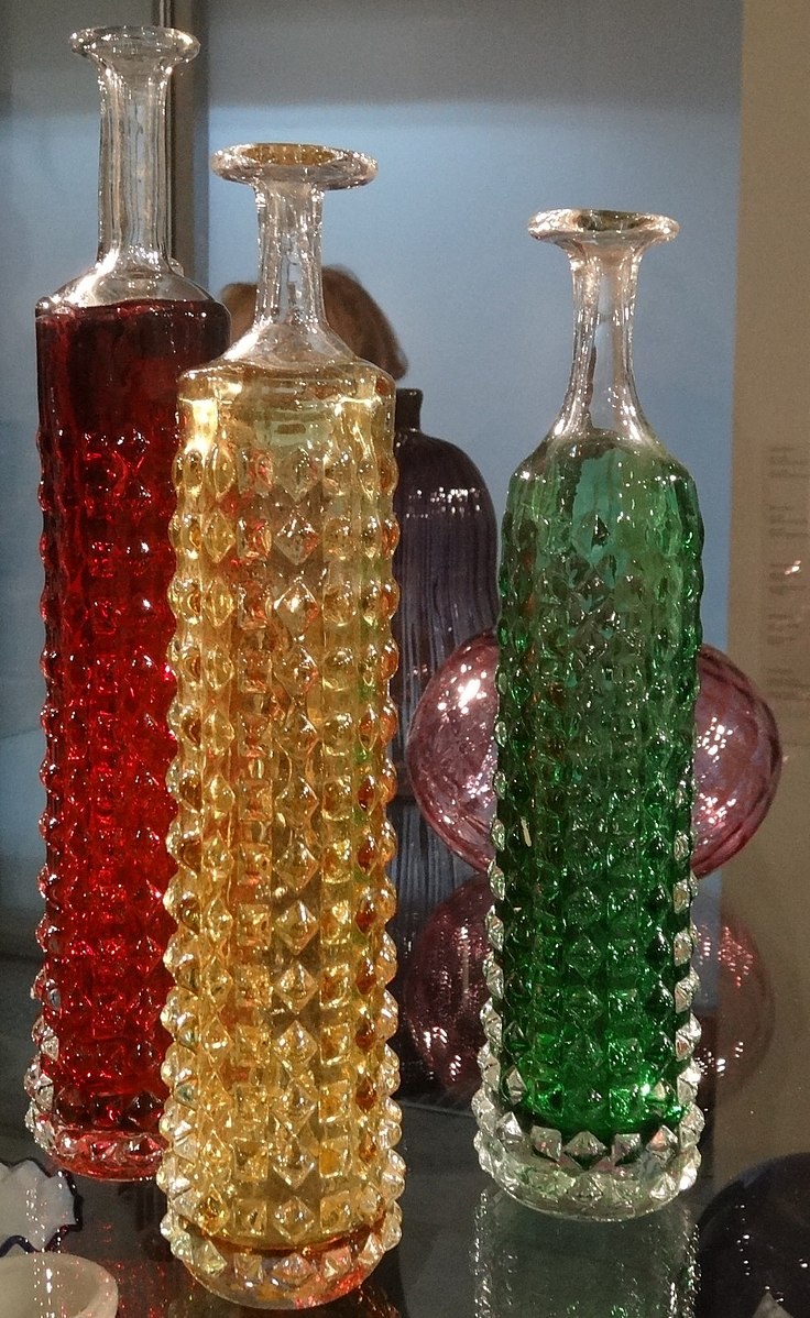 1959, Autorská váza, Roubíčková Miluše, Borské sklo Nový Bor - 18