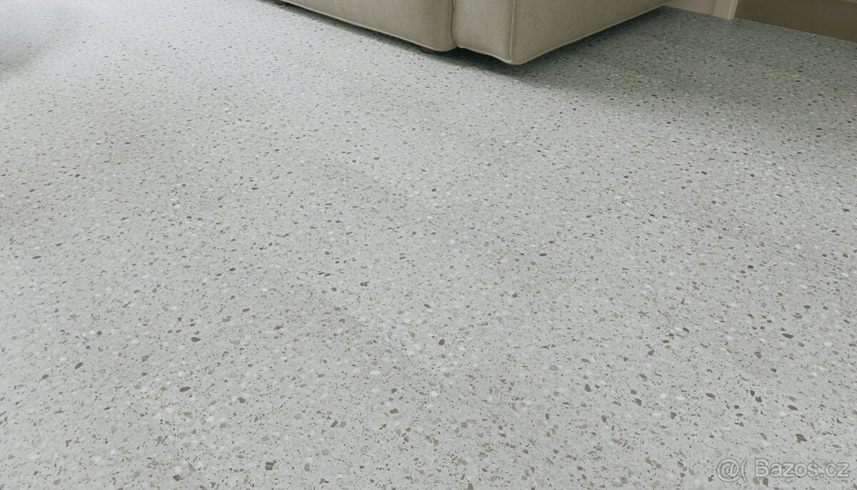 Nejodolnější vinylová SPC klik podlaha imitace betonu - 18