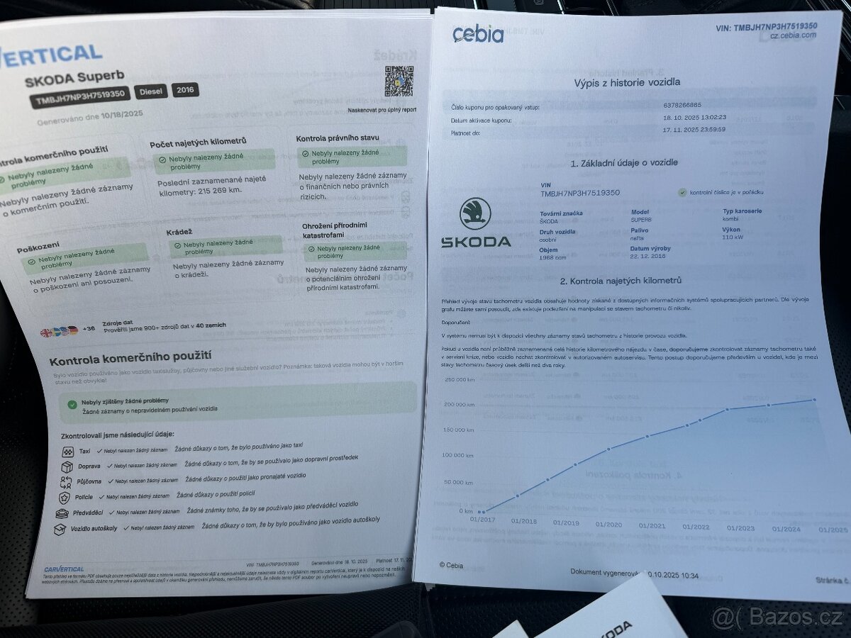Škoda Superb 2.0TDi 110kW DSG, tažné, kůže, 1. majitel - 18