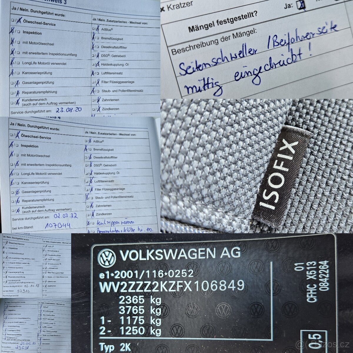 VW CADDY 2,0 TDi LONG 103kW 7 MÍST, 1.MAJ 140.tkm VÝHŘEVY - 18