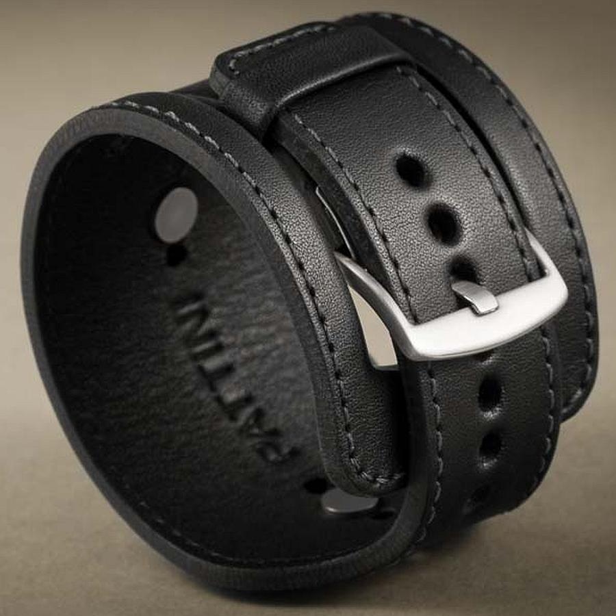 Kožený široký řemínek č.15 k hodinkám - 18
