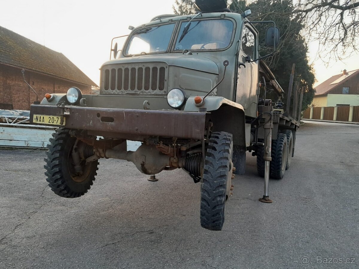 Vyvážečka Praga V3S do lesa s Hydr.rukou - 18