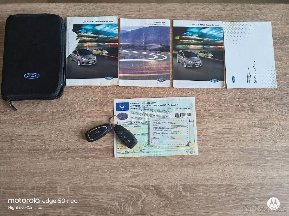 Ford C-Max 1.0Ti - 92kW TITANIUM/GARANCE KM/MANUÁL/SERVISKA - 18