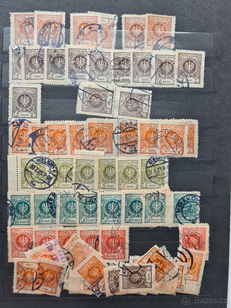 Velká sbírka známek Polska - 18