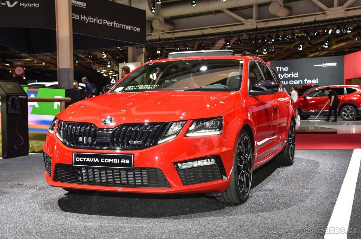 PREDNI MASKA OCTAVIA 3 / 3FL / 4 RAMECEK GRILU MASKY CERNY - 18