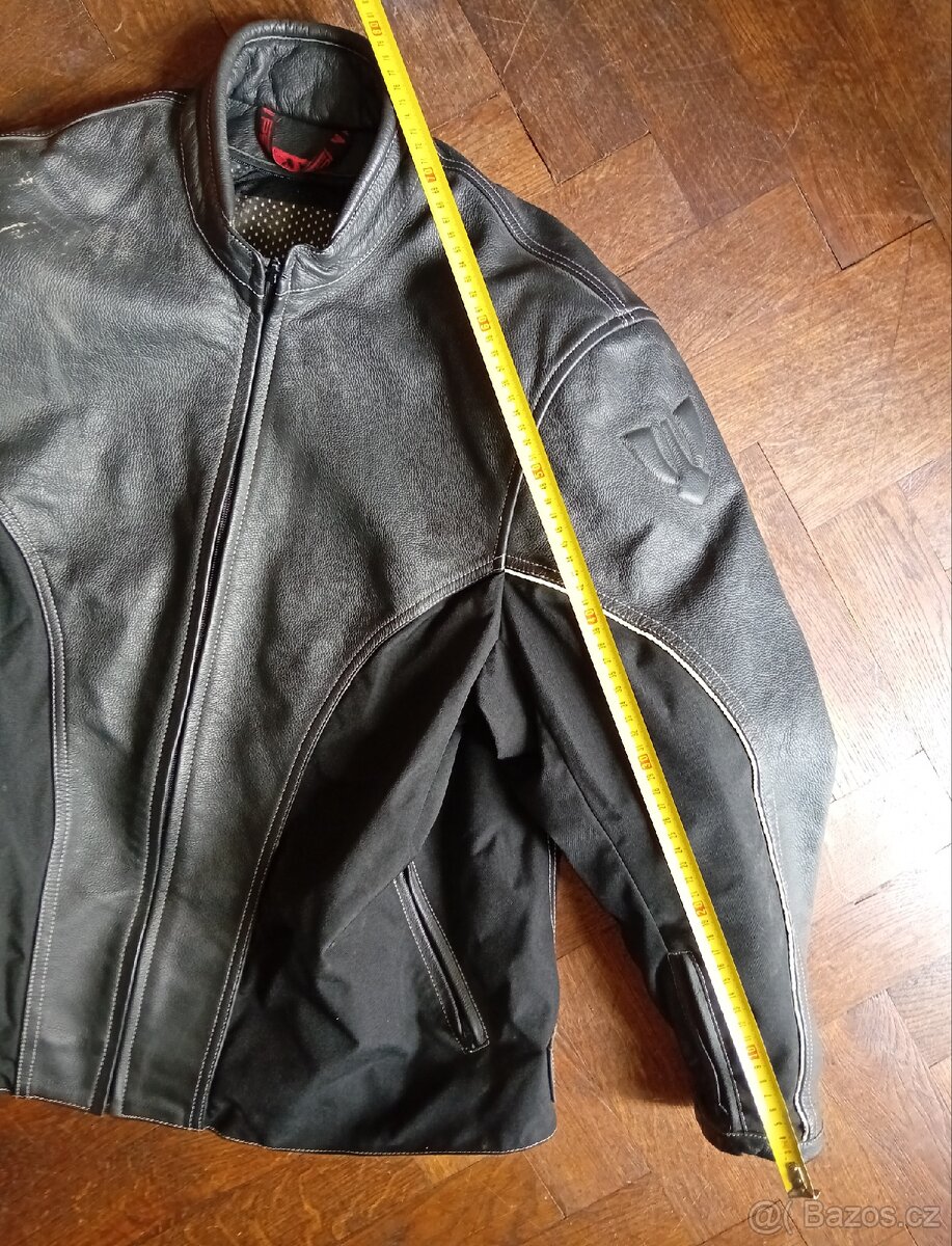 KOŽENÉ KALHOTY A BUNDA PSI - HOVĚZÍ KŮŽE - DÁMSKÉ - 18