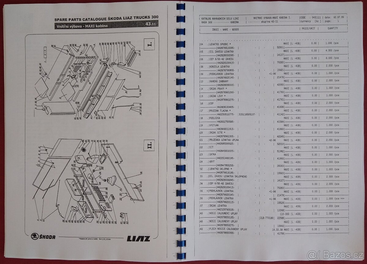 PŘÍRUČKY LIAZ 300 - 18